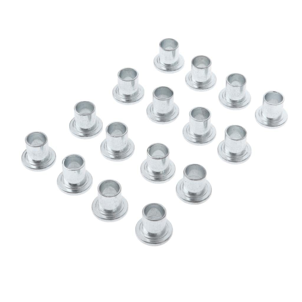 Premium Iron Inline Roller Skate Wheel Bearing Spacers - 16-Piece Set for Smooth Skating Performance | Perfect for Roller Derby, Speed Skating & Outdoor Recreation