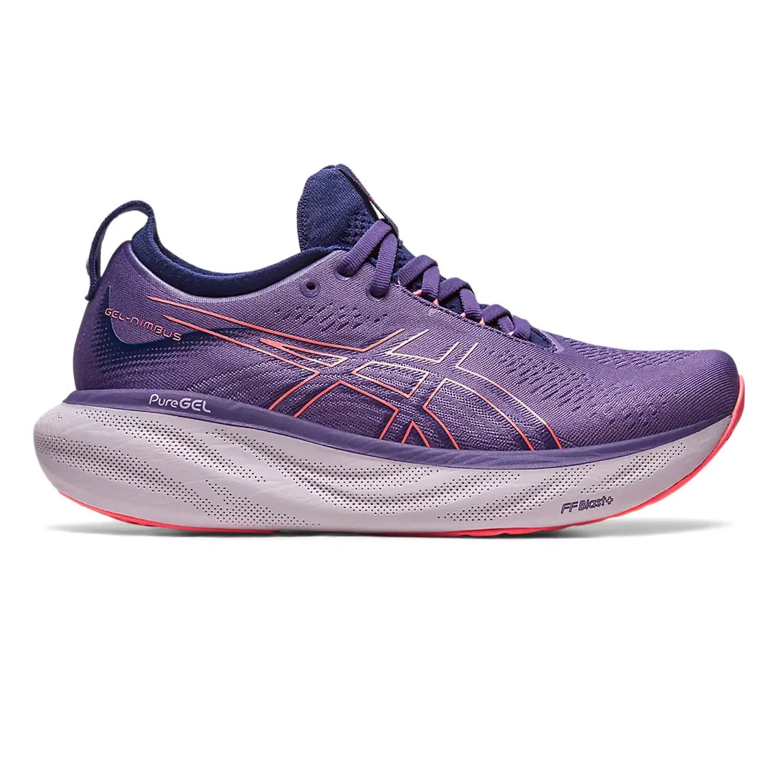 ASICS GEL-Nimbus 25 Women's Running Shoes (Wide Width) - Cushioned Support for Long Distance Running & Gym Workouts