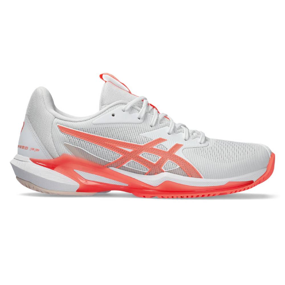 ASICS Solution Speed FF 3 Women's Tennis Shoes - Lightweight Performance Court Shoes for Women (White/Pink) | Perfect for Competitive Matches & Training Sessions