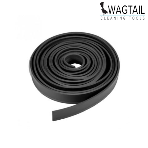 Premium Wagtail Rubber Roll - 2 x 1.4m Black Non-Slip Mat for Home Gym, Yoga, and Exercise - Durable Floor Protection for Workout Areas