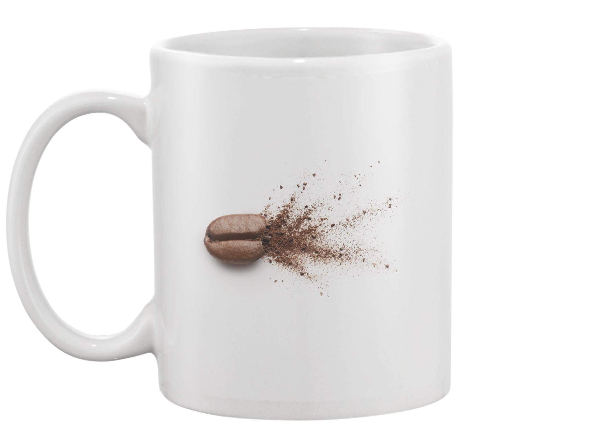 Premium Coffee Powder Burst Mug - Insulated Stainless Steel Travel Mug with Leak-Proof Lid - Perfect for Hot & Cold Drinks, Office, Commute, and Outdoor Adventures