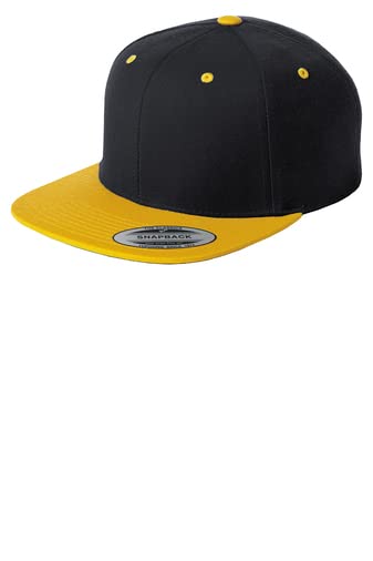Custom Flat Bill Snapback Cap STC19 - Personalized Embroidery & Monogram Hats for Men & Women - Perfect for Sports, Streetwear & Gift Giving