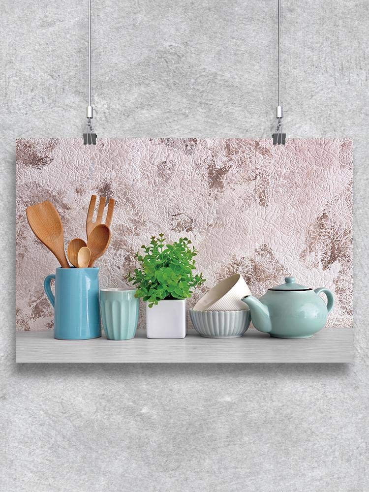 Premium Cooking Utensils and Dishes Poster - Complete Kitchen Tool Chart for Home Chefs - Perfect for Kitchen Decor, Cooking Classes & Culinary Gifts