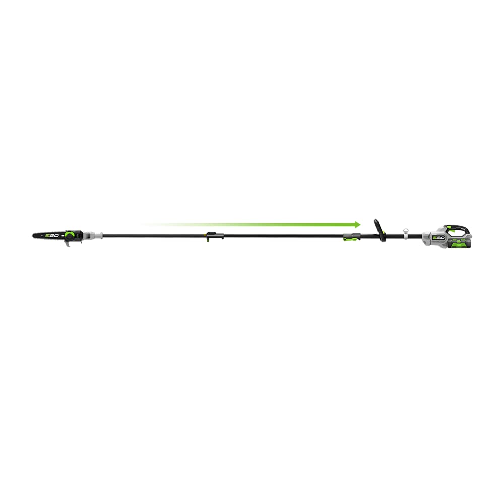 EGO Power+ PS1001 10-Inch Carbon Fiber Telescopic Pole Saw with 2.5Ah Battery & Charger - Lightweight Tree Trimming Tool for Landscaping, Gardening, and DIY Home Projects