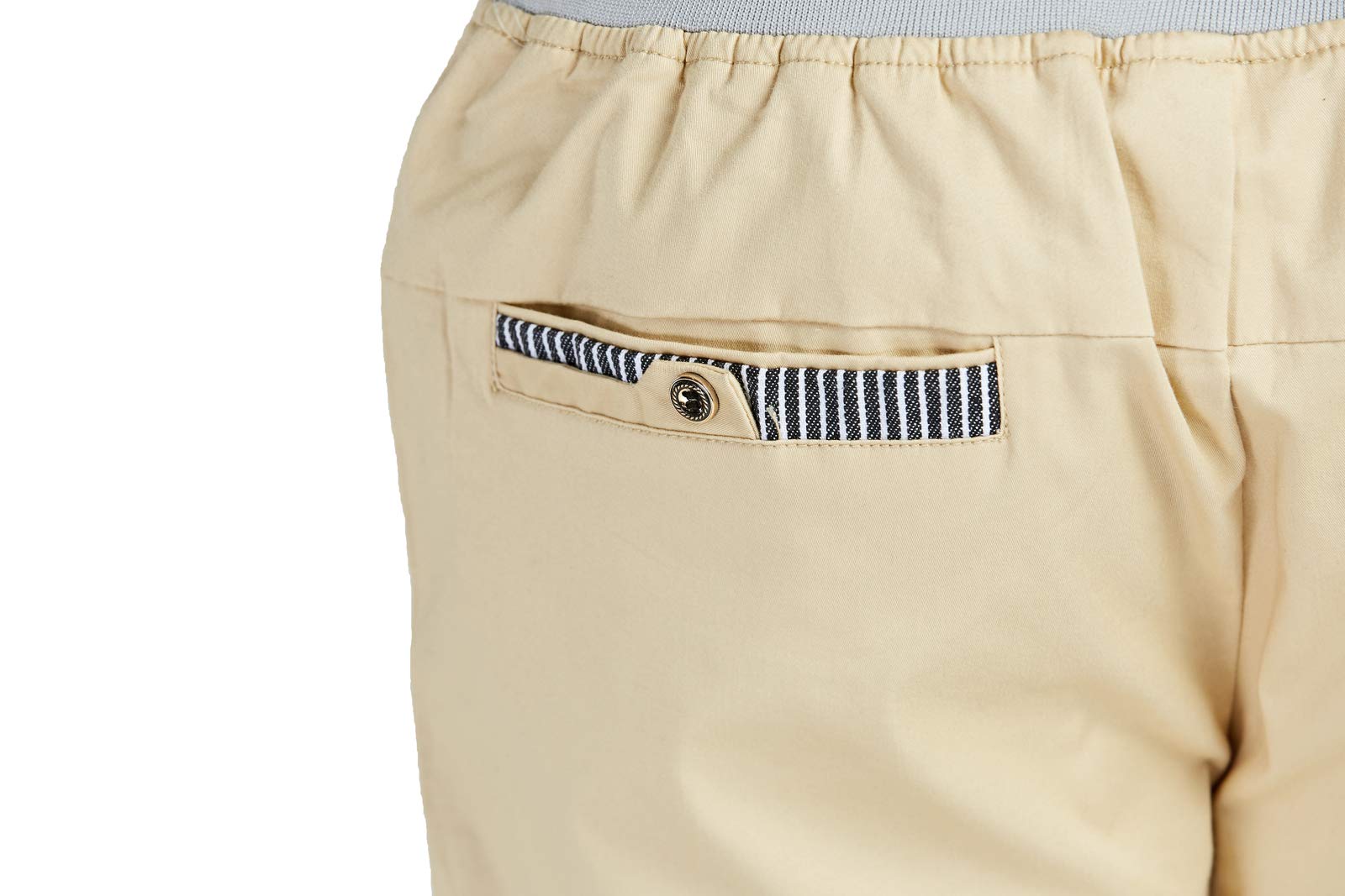 Tansozer Men's Casual Classic Fit Drawstring Shorts - Elastic Waist with Pockets | Perfect for Summer, Beach, Swimming and Outdoor Activities