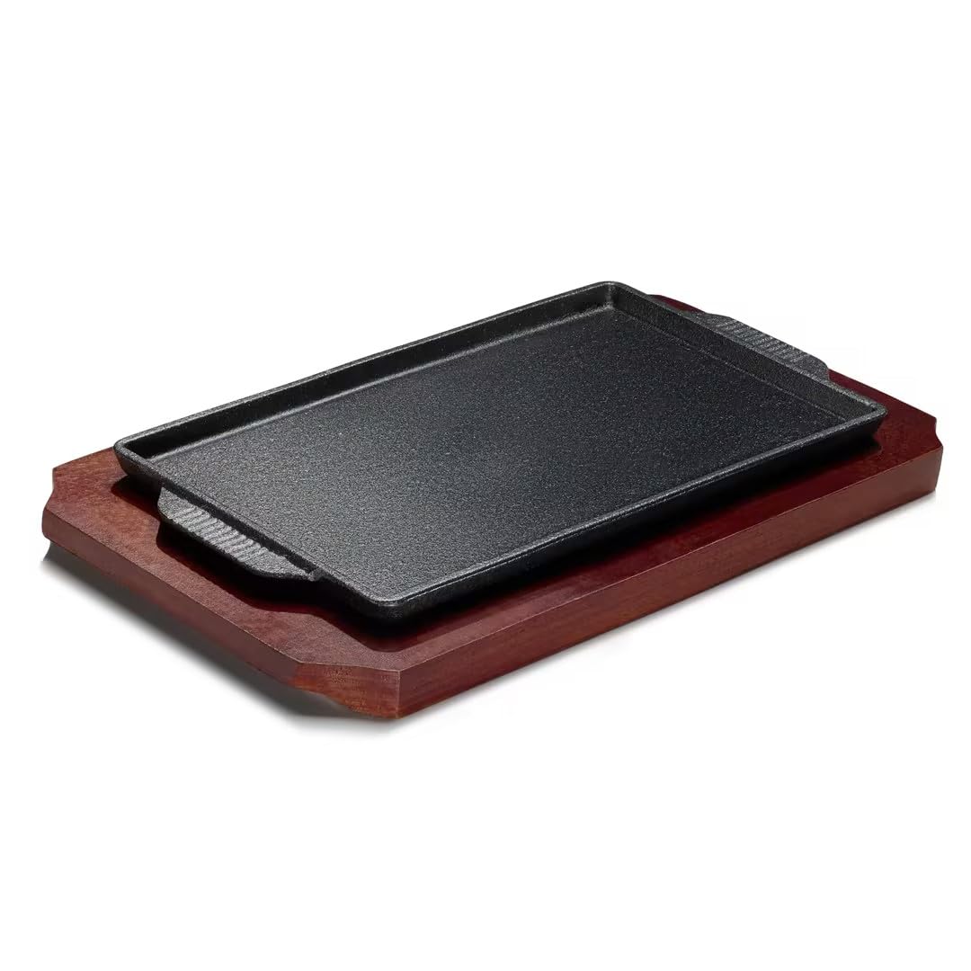Cast Iron Steak Plate & Grill Pan - 6.7
