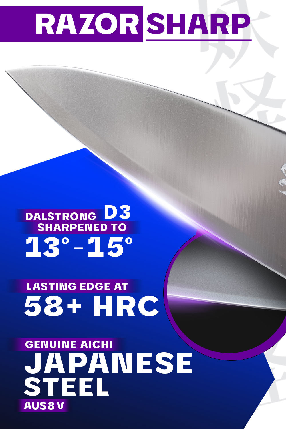 Premium 6-Piece Knife Set - Dragon Spire Phantom Series by Dalstrong | High-Quality Kitchen Knives for Professional Chefs & Home Cooking | Perfect for Slicing, Dicing & Food Preparation