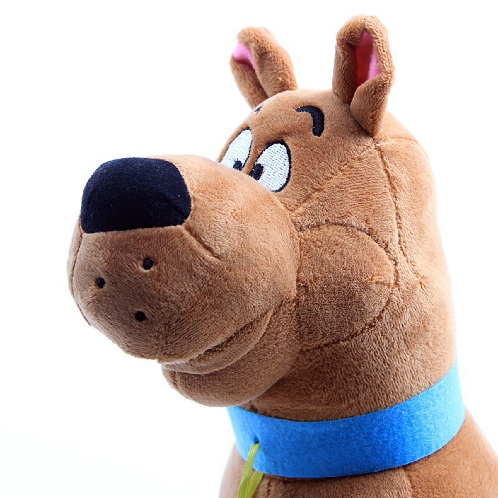 ZJYJING Soft Brown Plush Dog Toy - Cute Cartoon Stuffed Animal Pillow for Kids & Adults (13.7 Inch) - Perfect for Birthday Gifts, Home Decor, and Cuddling
