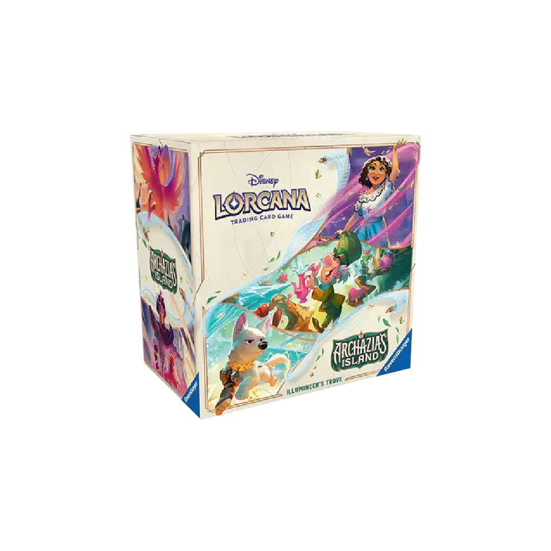 Disney Lorcana Archazia's Island Illumineer's Trove Set - Collectible Card Game for Disney Fans | Perfect for Game Nights, Trading & Disney Themed Parties
