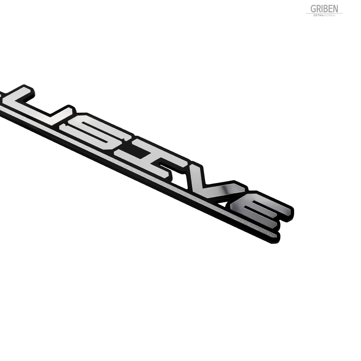 Premium Chrome Car Emblem Badge 70338 - Universal Fit for All Vehicles | Custom Handwriting Design for Car Enthusiasts | Perfect for Personalization, Gifts & Auto Upgrades