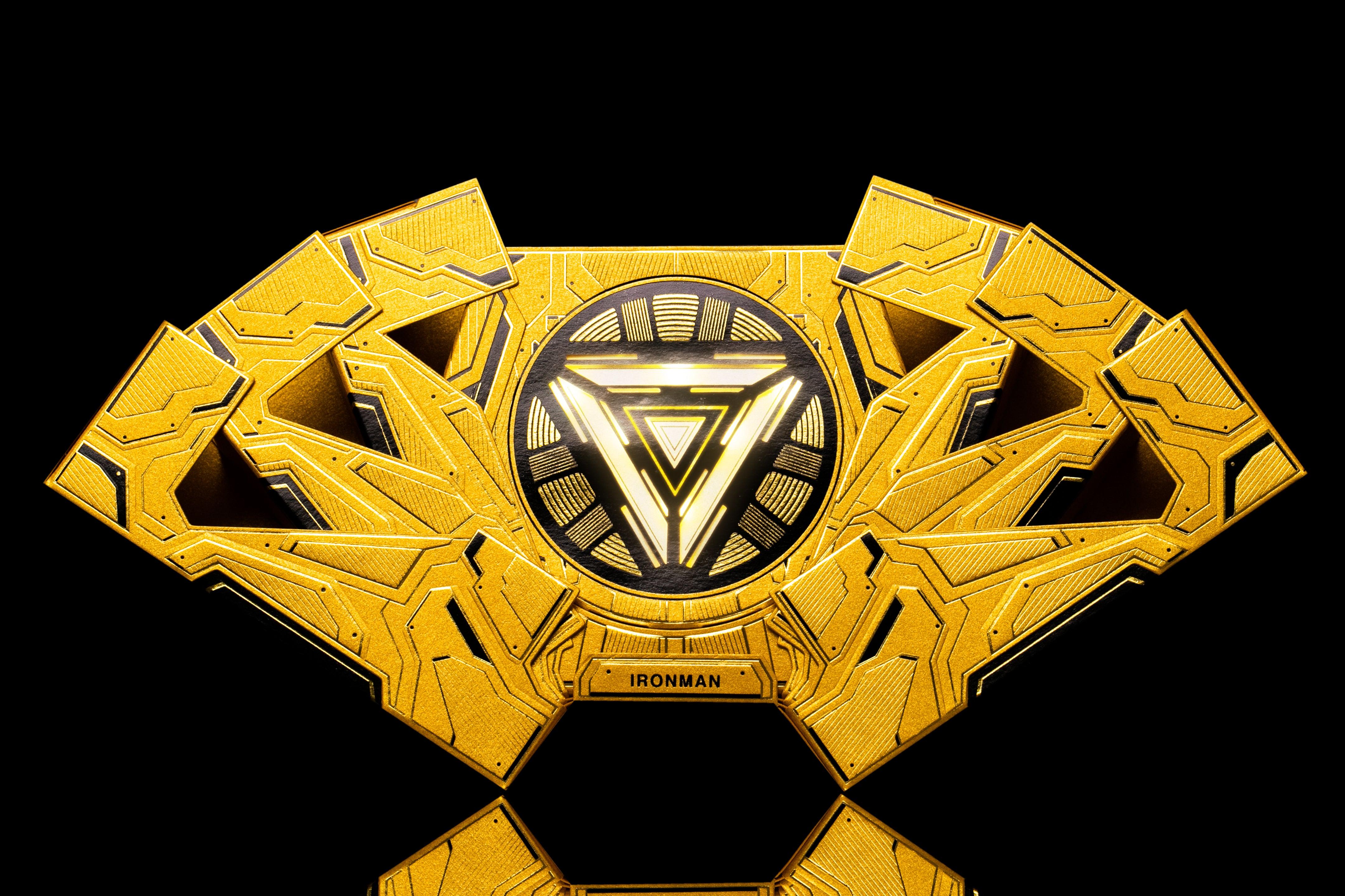 Iron Man MK 21 Gold Foil Playing Cards - Premium Collectible Marvel Superhero Poker Cards for Game Nights, Gifts & Collectors