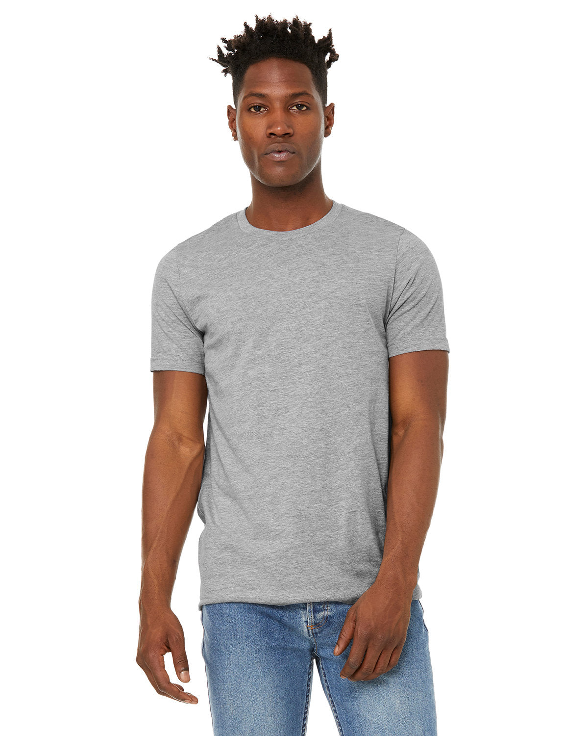 Bella + Canvas 3301C Unisex Sueded T-Shirt - Soft Comfortable Crewneck Tee for Men & Women - Perfect for Casual Wear, Layering, and Everyday Outfits