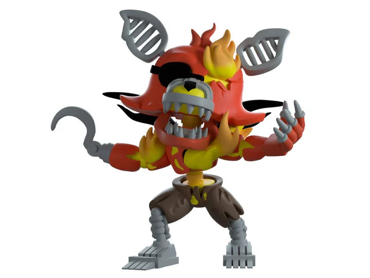 Five Nights at Freddy's Grimm Foxy Vinyl Figure - Official FNAF Collectible for Horror Game Fans & Home Decor
