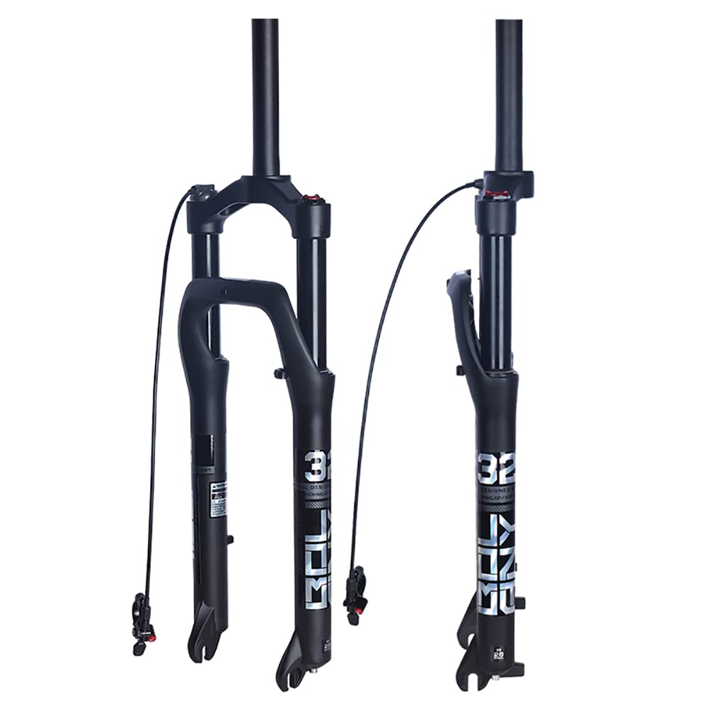 BOLANY 26 Inch Aluminum Alloy Air Suspension Fat Bike Fork - Compatible with 4.0