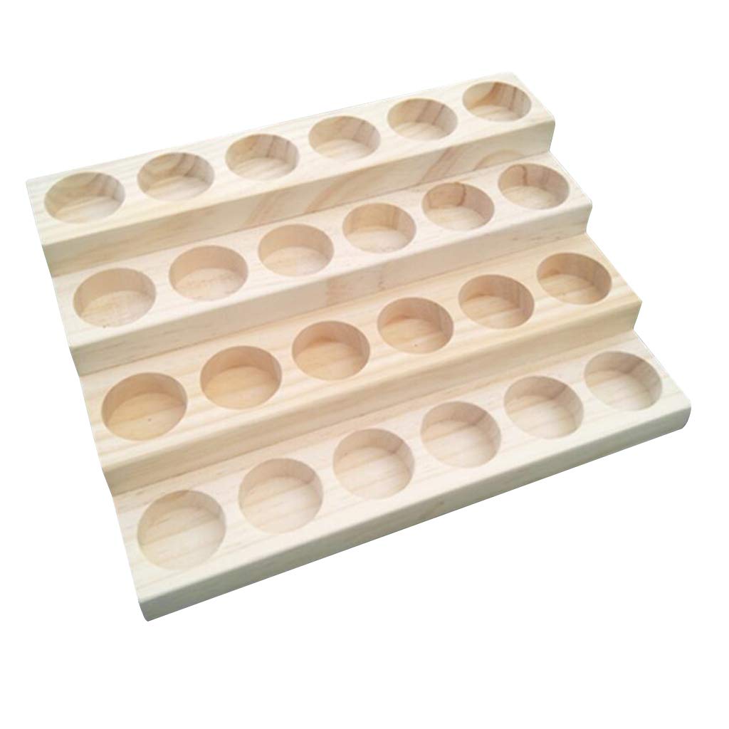F Fityle Essential Oils & Nail Polish Storage Rack - Multi-Style Tabletop Display Stand for Desk or Table Organization | Perfect for Aromatherapy, Salon & Home Decor Use