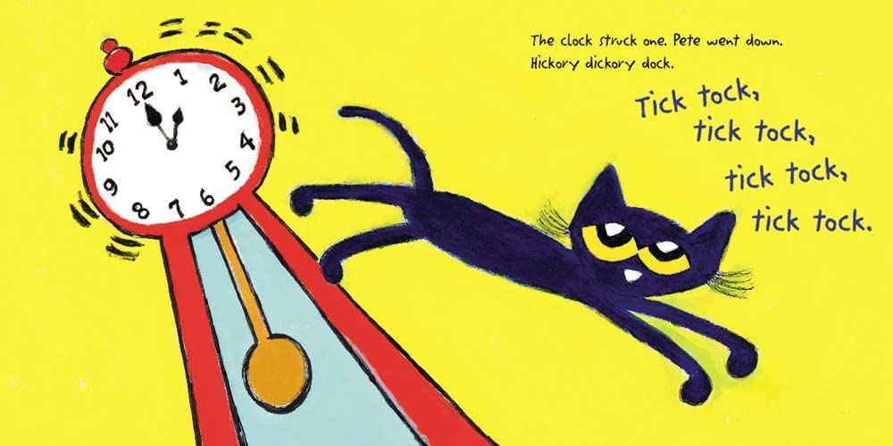 Pete the Cat: Hickory Dickory Dock - Classic Children's Book for Early Learning & Bedtime Stories | Perfect for Preschool Reading, Storytime & Nursery Rhyme Fun