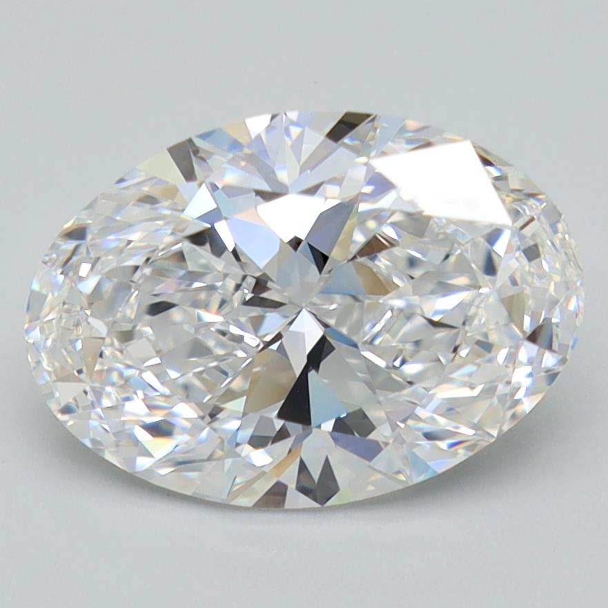 2.91 Carat Oval Lab Grown Diamond - VVS1 Clarity, D Color | Certified Eco-Friendly Engagement Ring Stone for Wedding & Anniversary Jewelry