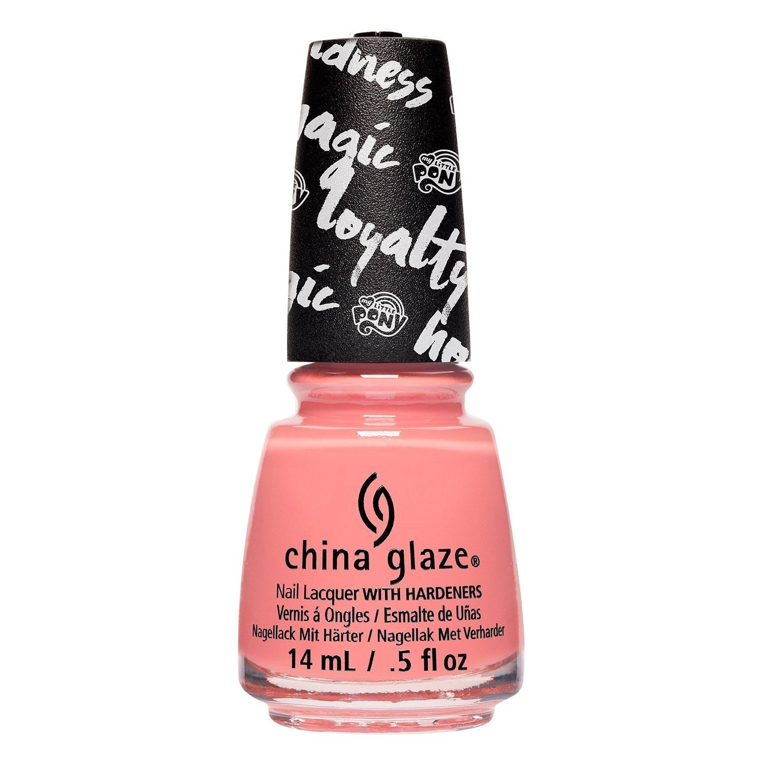 China Glaze Sweet As Pinkie Pie Nail Polish - 0.5 oz (#83995) | Long-Lasting, High-Shine Pink Nail Lacquer for Manicures & Pedicures | Perfect for Parties, Weddings & Everyday Wear