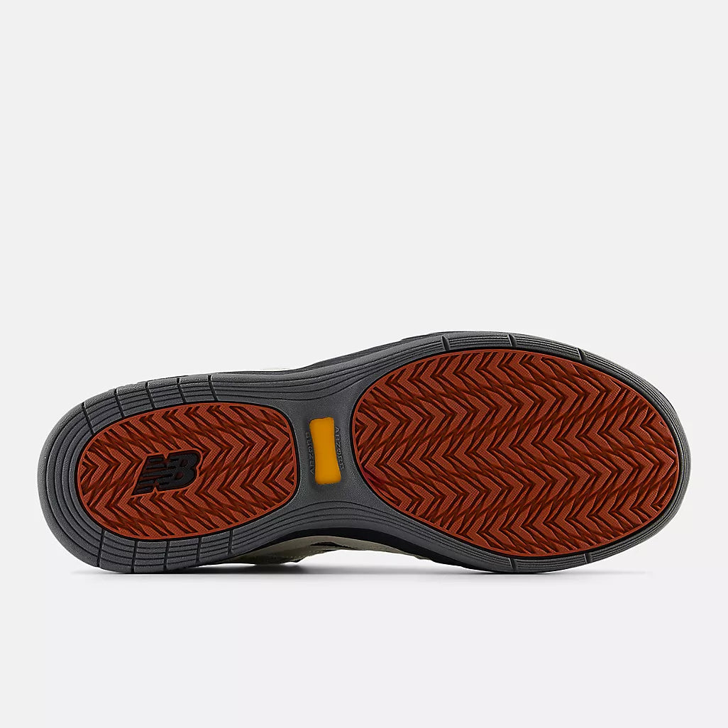 New Balance Numeric Tiago Lemos 808 Skate Shoes [NM808BIB] - Khaki/Black - Durable Skateboarding Sneakers for Street & Park Skating