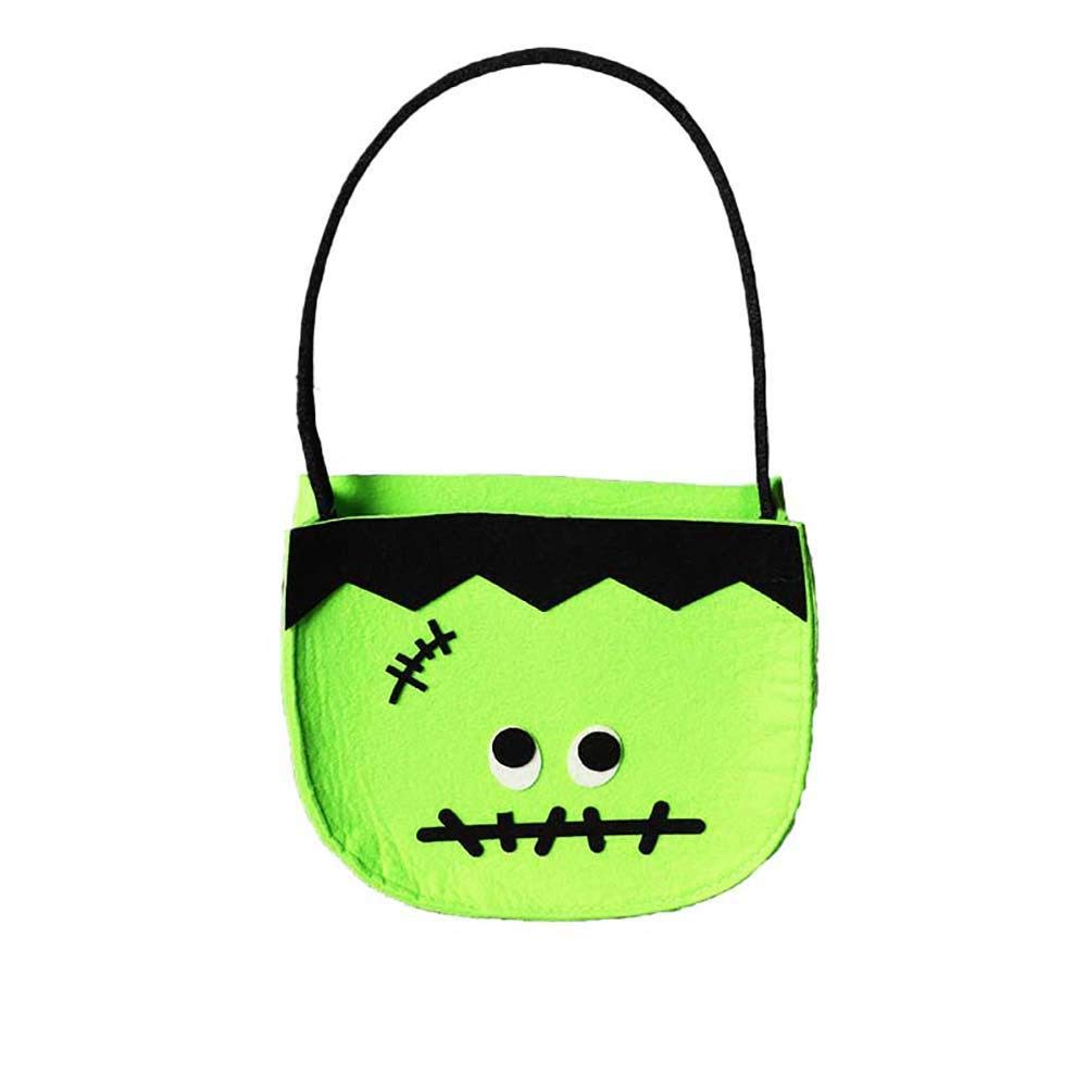 Halloween Trick or Treat Bags for Kids - Durable Candy Tote Bags for Halloween Party Supplies & School Events - Perfect for Trick-or-Treating, Classroom Parties & Halloween Festivities