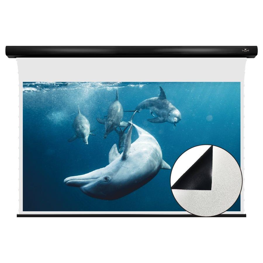 VIVIDSTORM 120-inch White Motorized Tension Projector Screen - 4K Ultra HD Home Theater Screen for Movies, Gaming & Presentations | Perfect for Living Rooms, Home Cinemas & Office Meetings