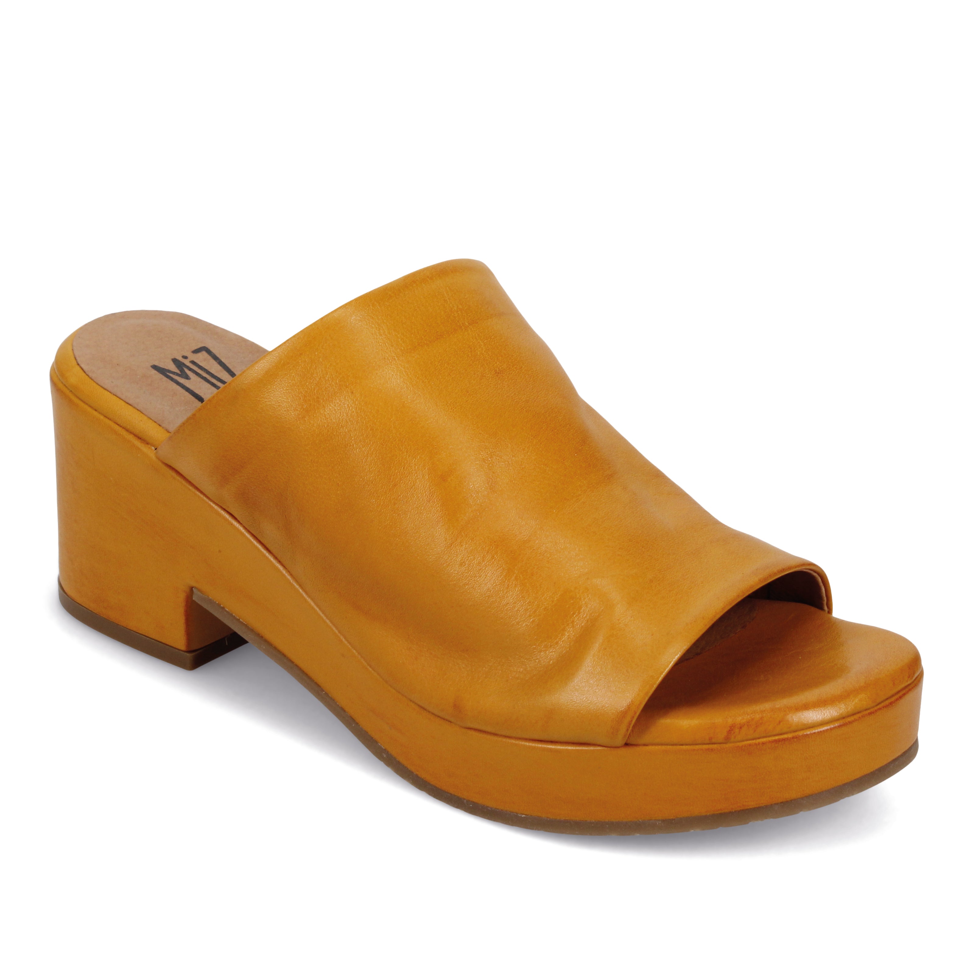 Gwen Heeled Slide Sandals for Women - Comfortable Summer Dressy Open Toe Shoes for Weddings, Parties & Beach Outings
