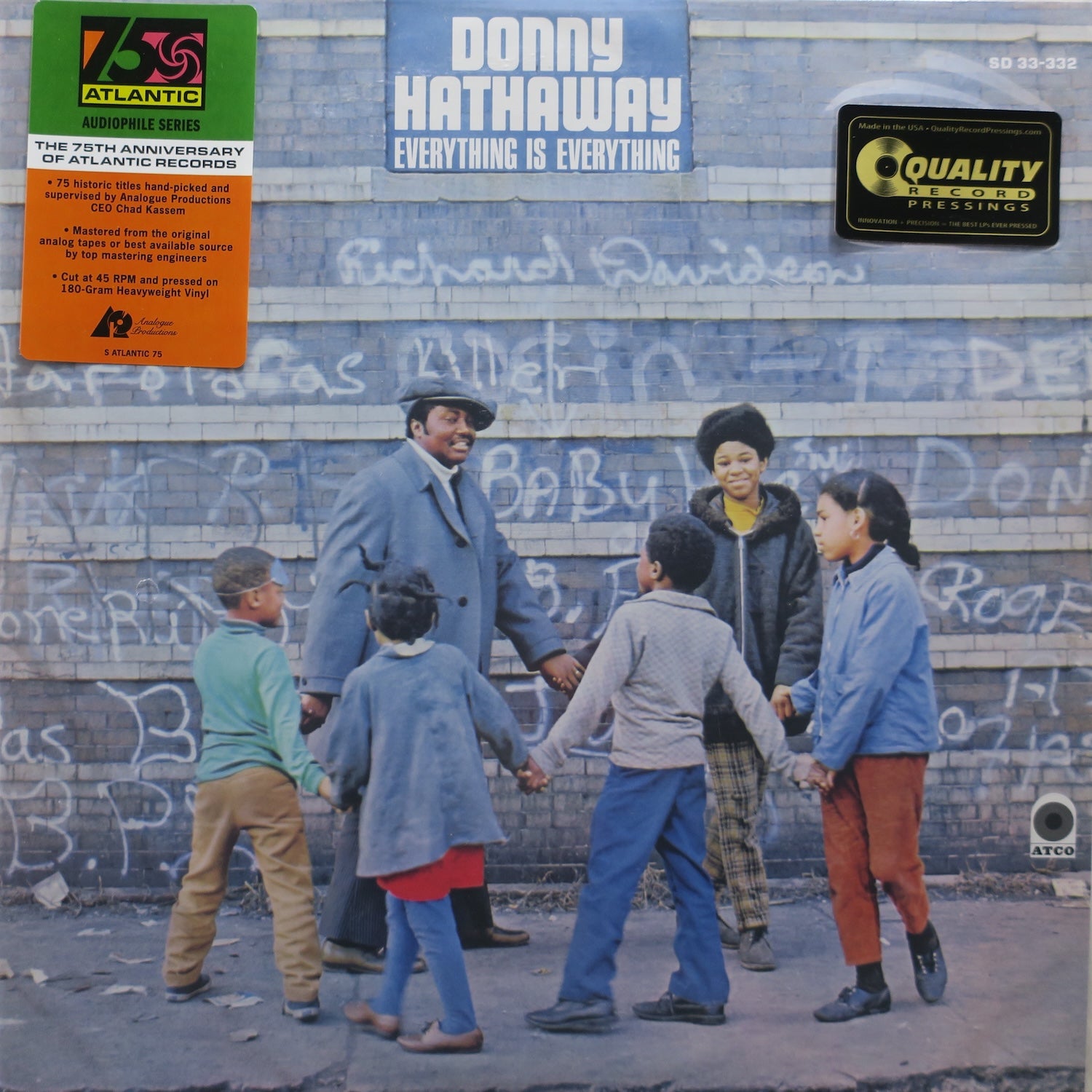 Donny Hathaway 'Everything Is Everything' 180g Vinyl 2LP (45 RPM) - Limited Edition Audiophile Pressing | Perfect for Jazz Collectors & Vinyl Enthusiasts | Ideal for Home Listening & Music Gifts
