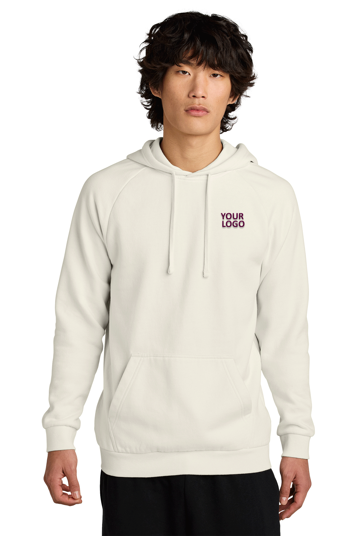 Custom District Cloud Fleece Hoodies for Men & Women - Soft & Warm Gardenia Print Pullover - Perfect for Casual Wear, Street Fashion & Outdoor Activities