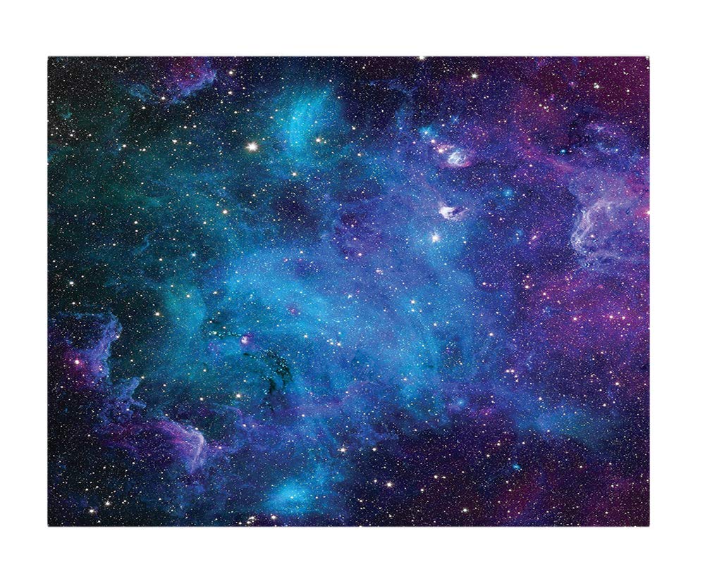 96x69 Inches Galaxy Space Wall Mural - Milky Way Planets Celestial Astronomy Peel & Stick Removable Wallpaper - Self-Adhesive Large Wall Sticker for Home Office, Bedroom, Living Room Decor
