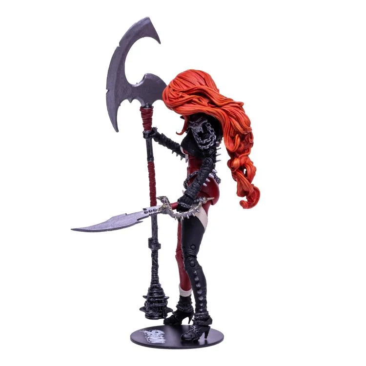 Spawn's Universe She Spawn Deluxe 7-Inch Action Figure - Collectible Comic Book Character Toy for Display & Play - Perfect for Superhero Fans & Collectors