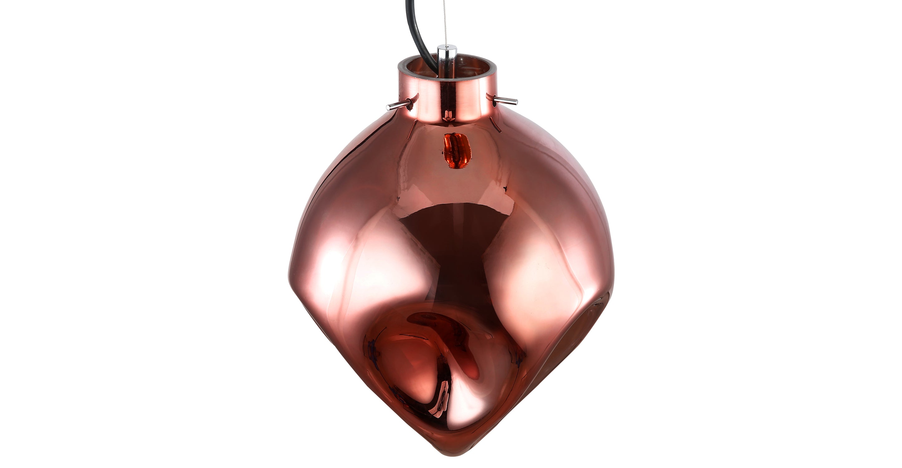 Modern Bette Pendant Light Fixture - Sleek Hanging Chandelier for Kitchen Island, Dining Room & Bedroom Lighting - Adjustable Height Contemporary Ceiling Lamp