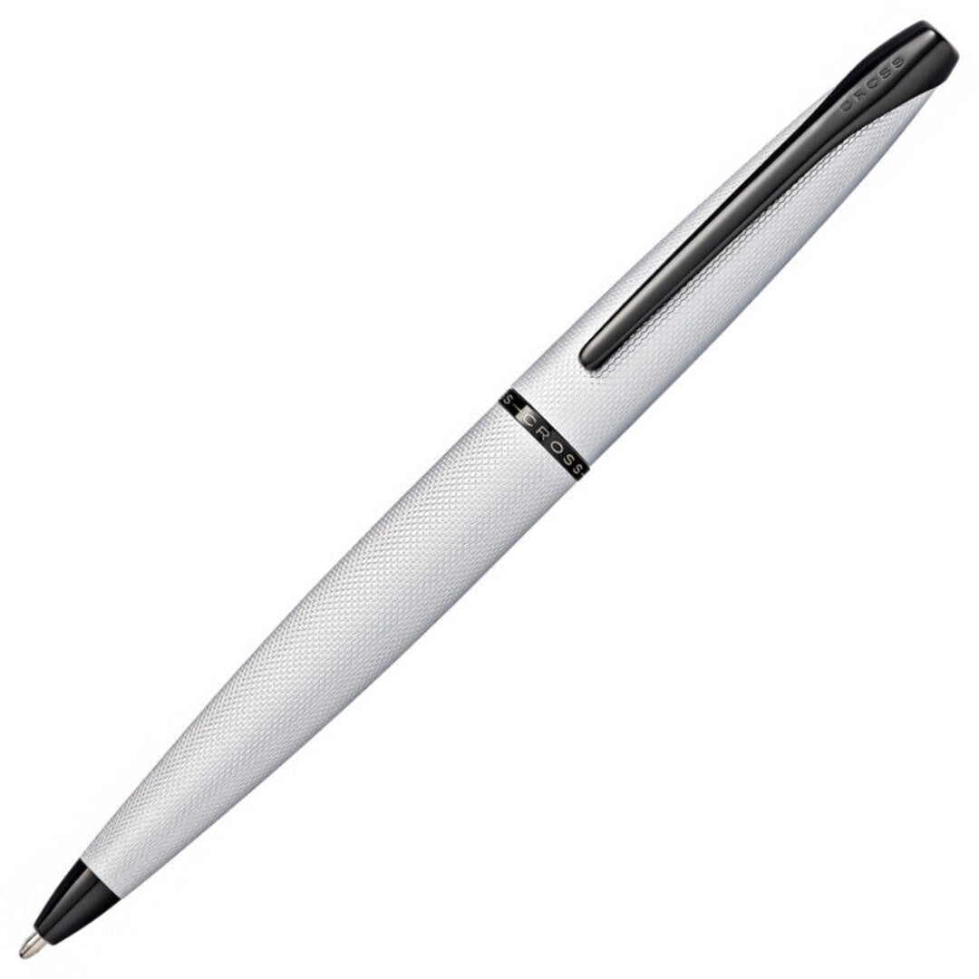 Premium Cross ATX Brushed Chrome Ballpoint Pen - Elegant Writing Instrument for Office, Business Gifts & Professional Use