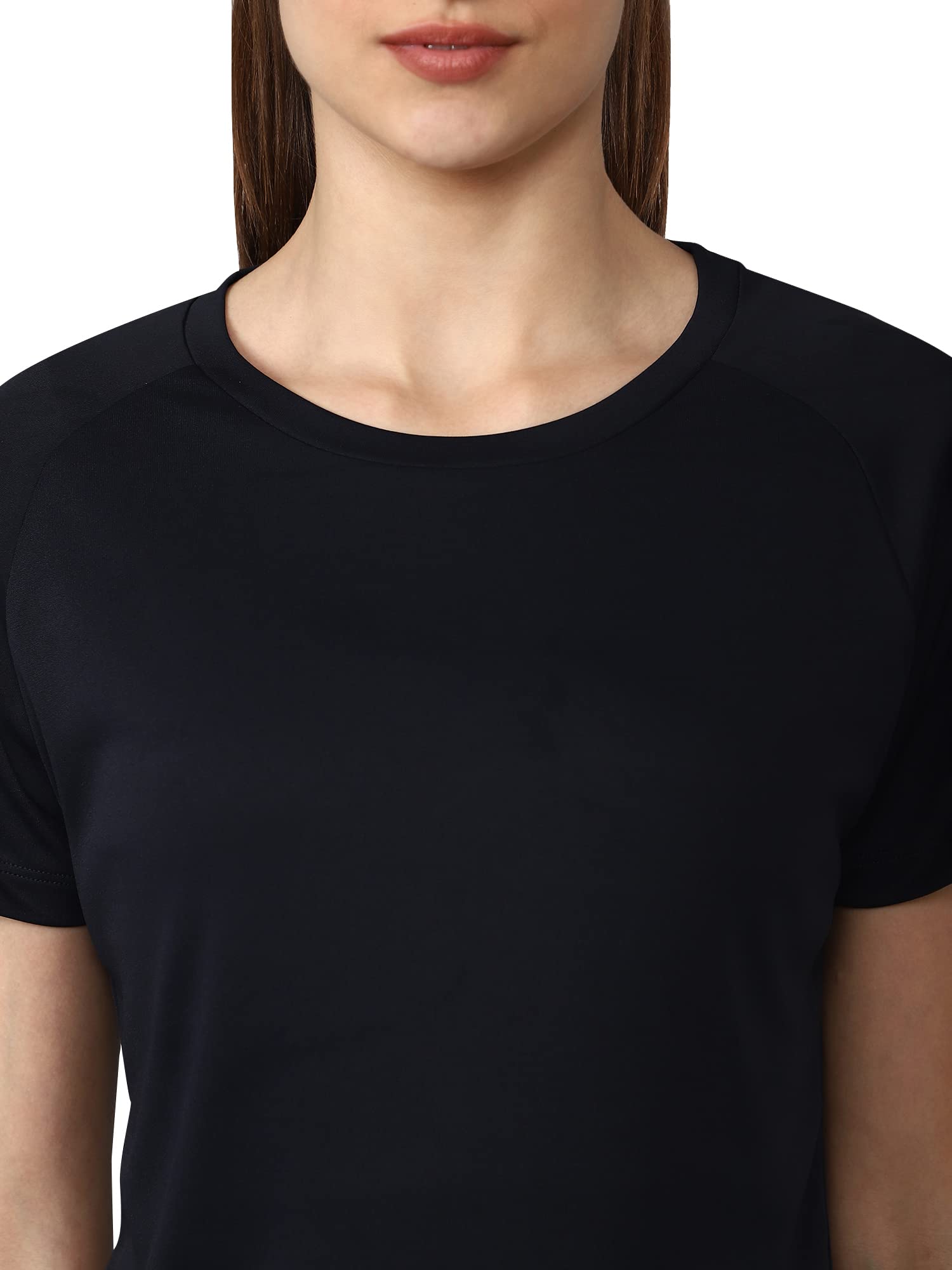hummel Women's Polyester T-Shirt - Comfortable Casual Short Sleeve Top for Everyday Wear, Gym & Outdoor Activities