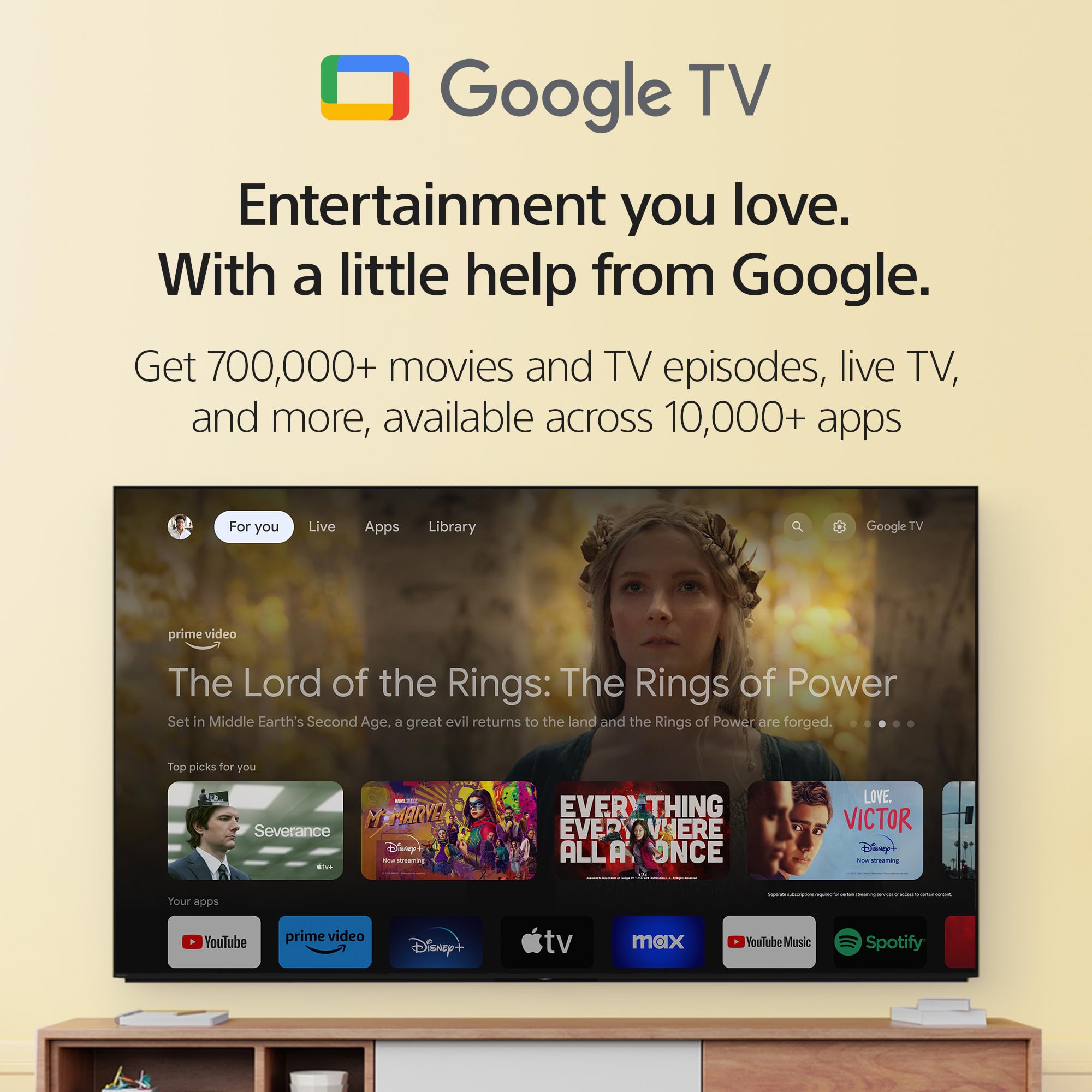 Sony 65 Inch OLED 4K Ultra HD Smart Google TV - BRAVIA A75L Series with Dolby Vision HDR, Perfect for PlayStation®5 Gaming & Home Theater (XR65A75L) - Ideal for Living Rooms, Gaming Setups & Movie Nights