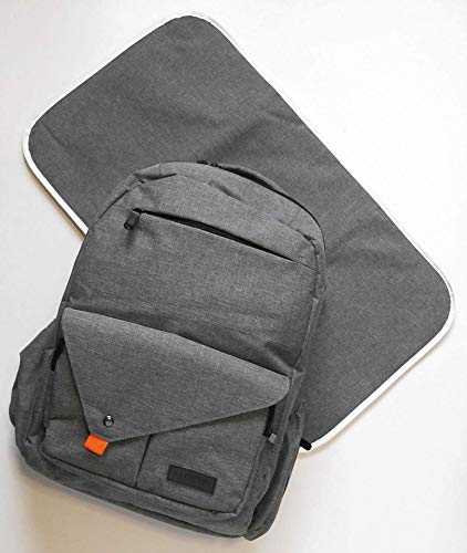 Waterproof Travel Diaper Backpack with Insulated Pockets & Detachable Changing Pad - Baby Essentials Organizer for Parents on the Go | Perfect for Air Travel, Daycare & Family Outings