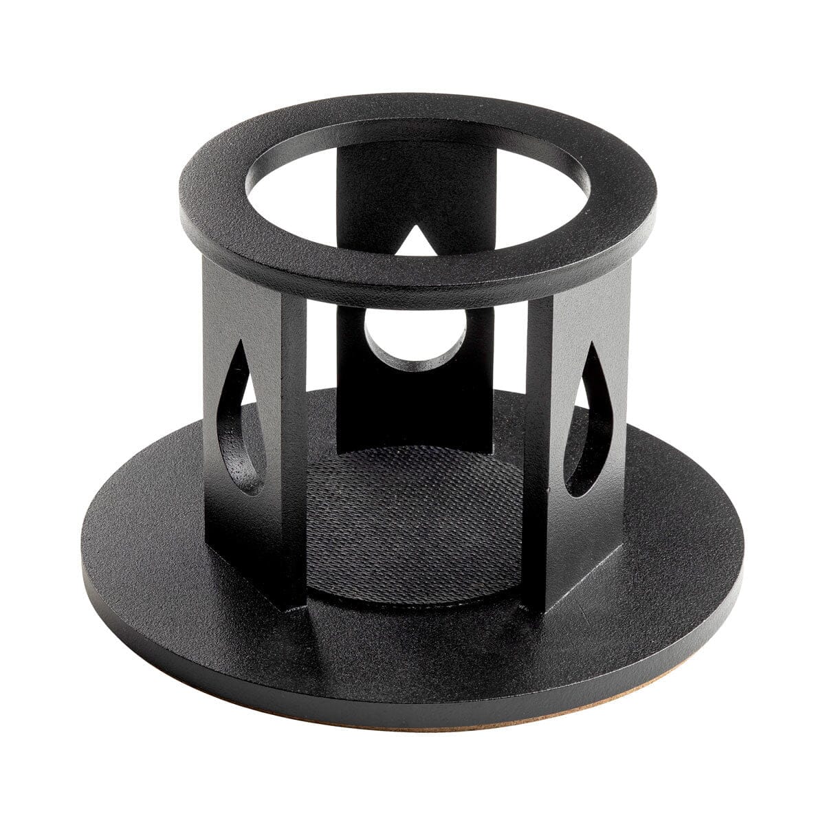 Sturdy Desktop Bottle Holder - Space-Saving Water Bottle Stand for Office, Home & Car - Perfect for Hydro Flask, Yeti & Stanley Tumblers (Black)