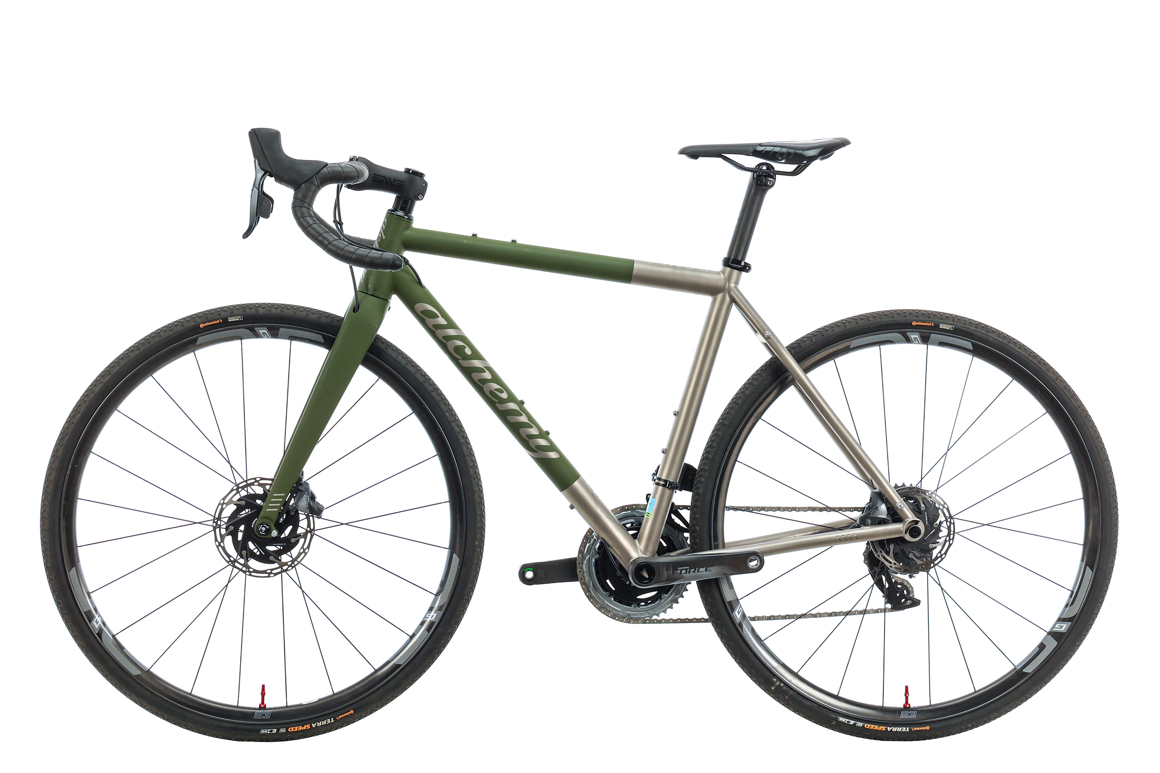 2020 Alchemy Ronin Ti SRAM Force eTap AXS Gravel Bike - 54cm Titanium Frame, Wireless Shifting for Adventure & Commuting