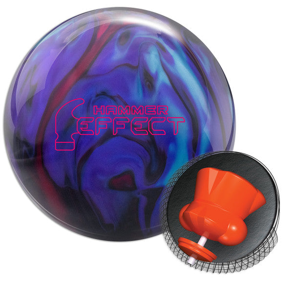 Hammer Effect Bowling Ball - High Performance Reactive Resin for Strikes & Spares | Perfect for League Play & Tournaments