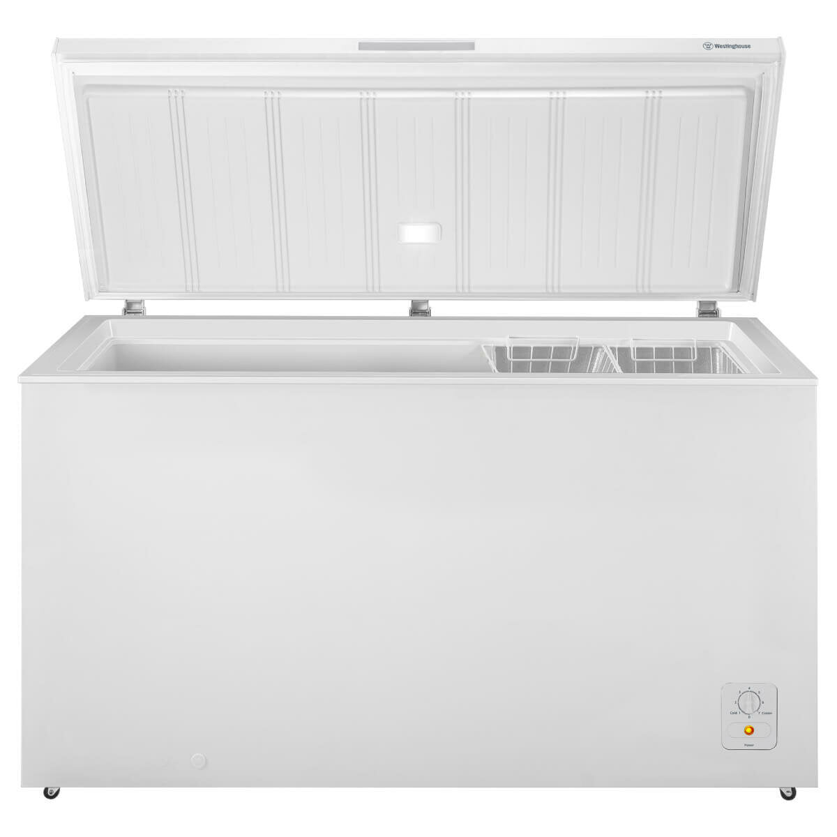 Westinghouse 500L Chest Freezer WCM5000WE - Energy Efficient Large Capacity Deep Freezer for Home, Restaurant & Commercial Use - Perfect for Storing Meat, Seafood & Bulk Food Storage