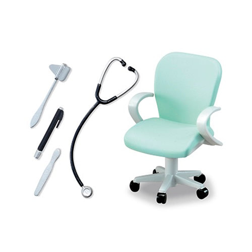 Miniature Doll Furniture Set - Petite Sample Dr Petit Clinic by Re-Ment | Perfect for Dollhouse Decor, Collectibles & DIY Miniature Scenes