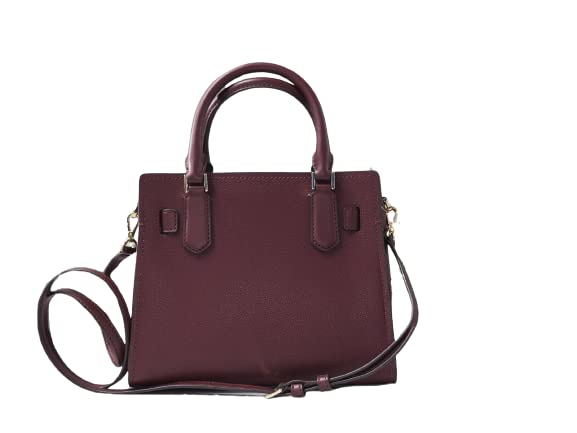 Michael Kors Women's Hamilton Leather Small Satchel Crossbody Bag Purse Handbag - Stylish & Functional for Work, Travel & Everyday Use