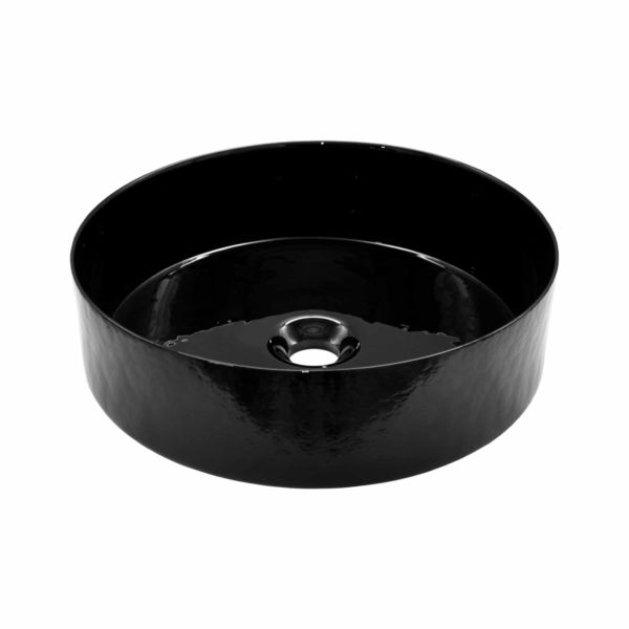 Native Trails Positano Series Glass Vessel Bathroom Sink - Modern Round Above Counter Vanity Basin for Bathroom & Powder Room Decor