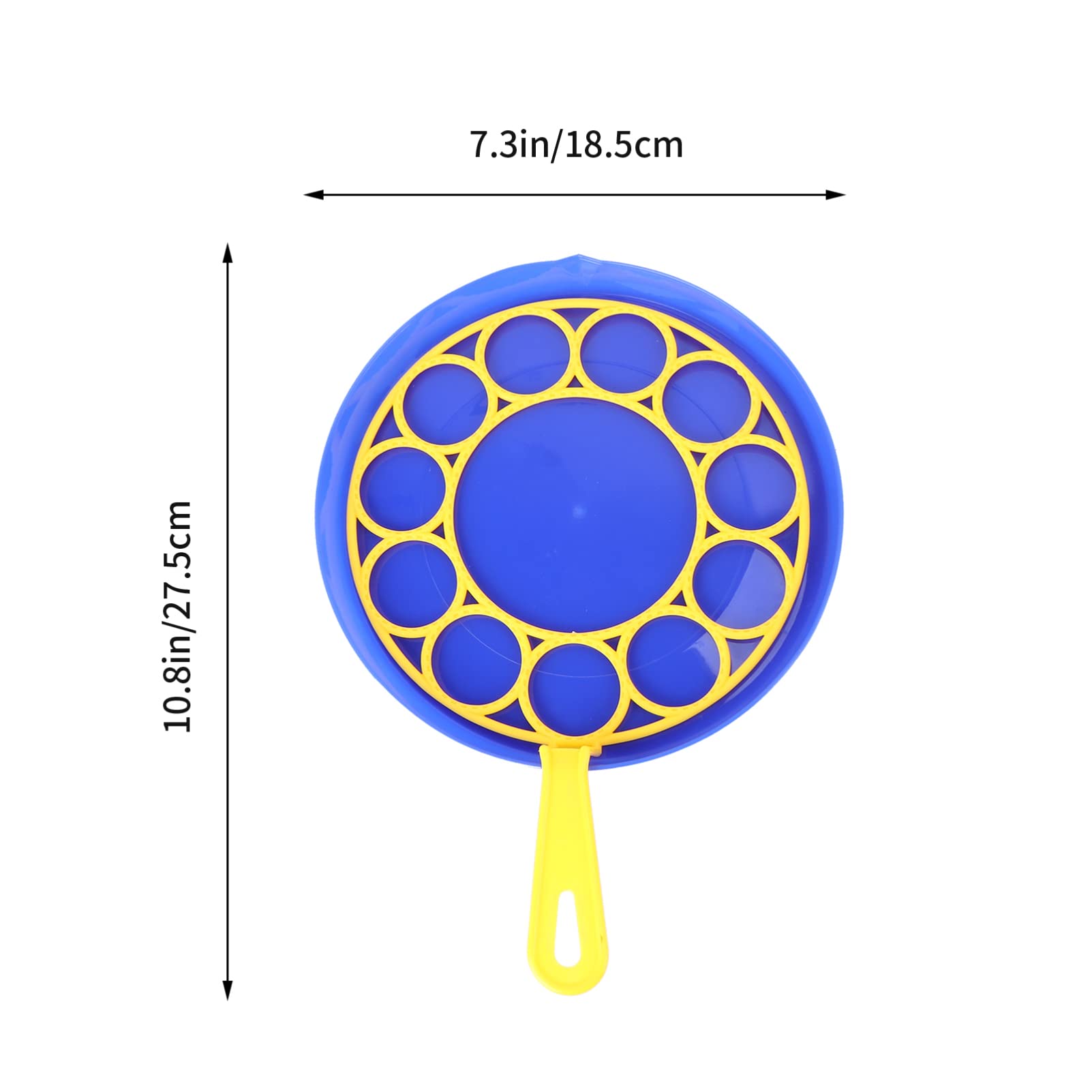 3pcs Bubble Wands Set for Big Bubbles - Fun Bubble Maker with Tray | Bulk Party Favors for Kids Birthday, Outdoor Play & Summer Activities