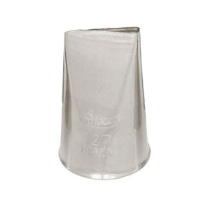 Ateco 127 Large Rose Decorating Tip for Cake Piping - Perfect for Wedding Cakes, Cupcakes & Buttercream Flowers