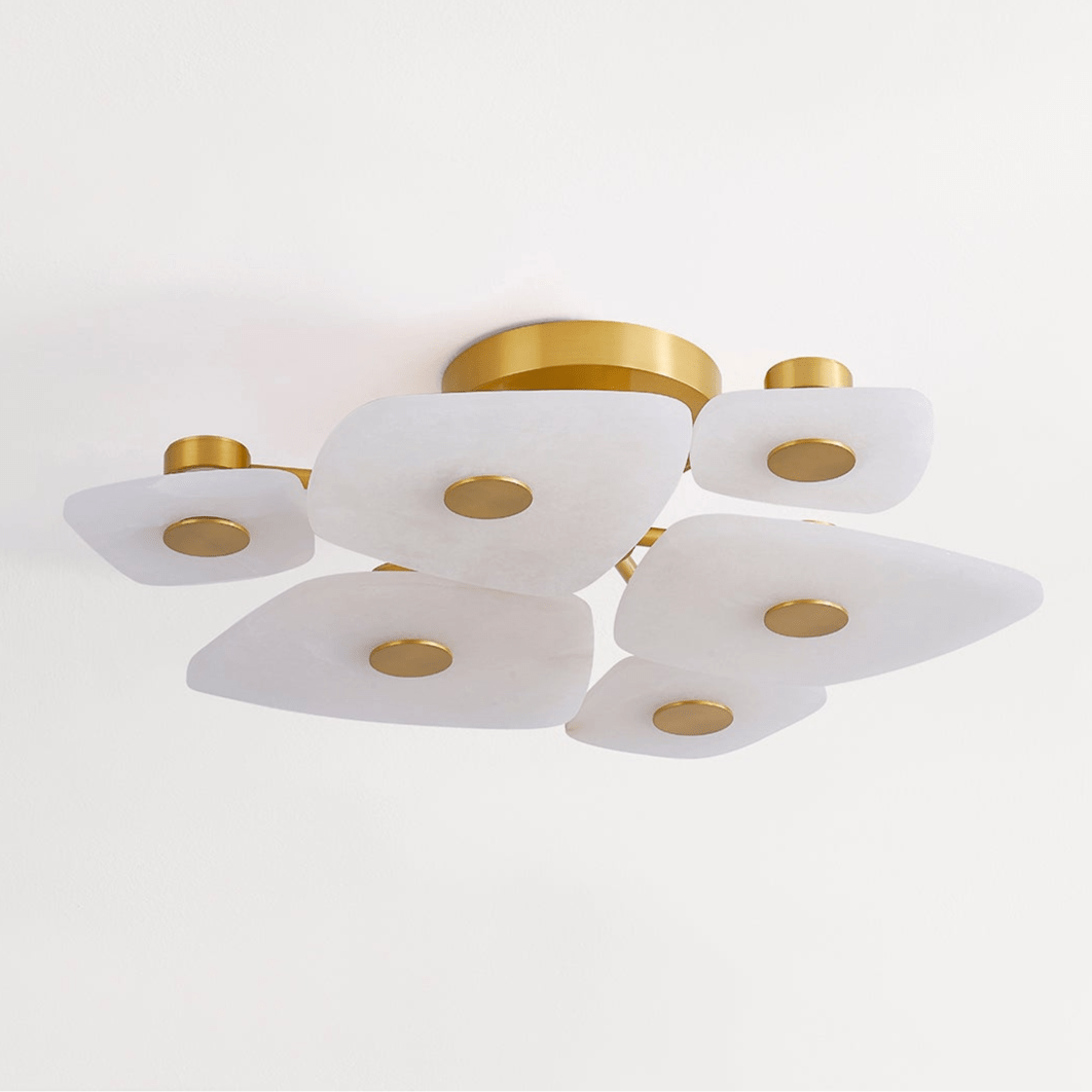 Modern Holmdel Ceiling Lamp - Stylish LED Chandelier Light Fixture for Living Room, Bedroom & Dining Room - Perfect for Home Decor & Ambient Lighting