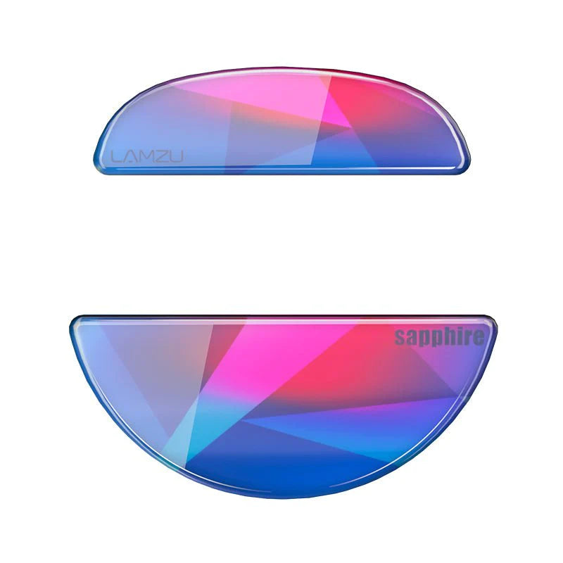 Lamzu Sapphire Mouse Skates - Premium Glide Feet for Lamzu Atlantis OG V2, OG V2 Pro & OG V2 4K Gaming Mice - Smooth Tracking for FPS, MOBA & Esports Gaming