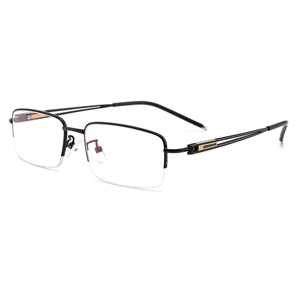 Blue Light Blocking Reading Glasses for Women - Multi-Focus Progressive Lens +2.50 Strength - Lightweight Presbyopia & Hyperopia Eyewear in Black - Perfect for Computer Work, Reading & Nighttime Screen Use