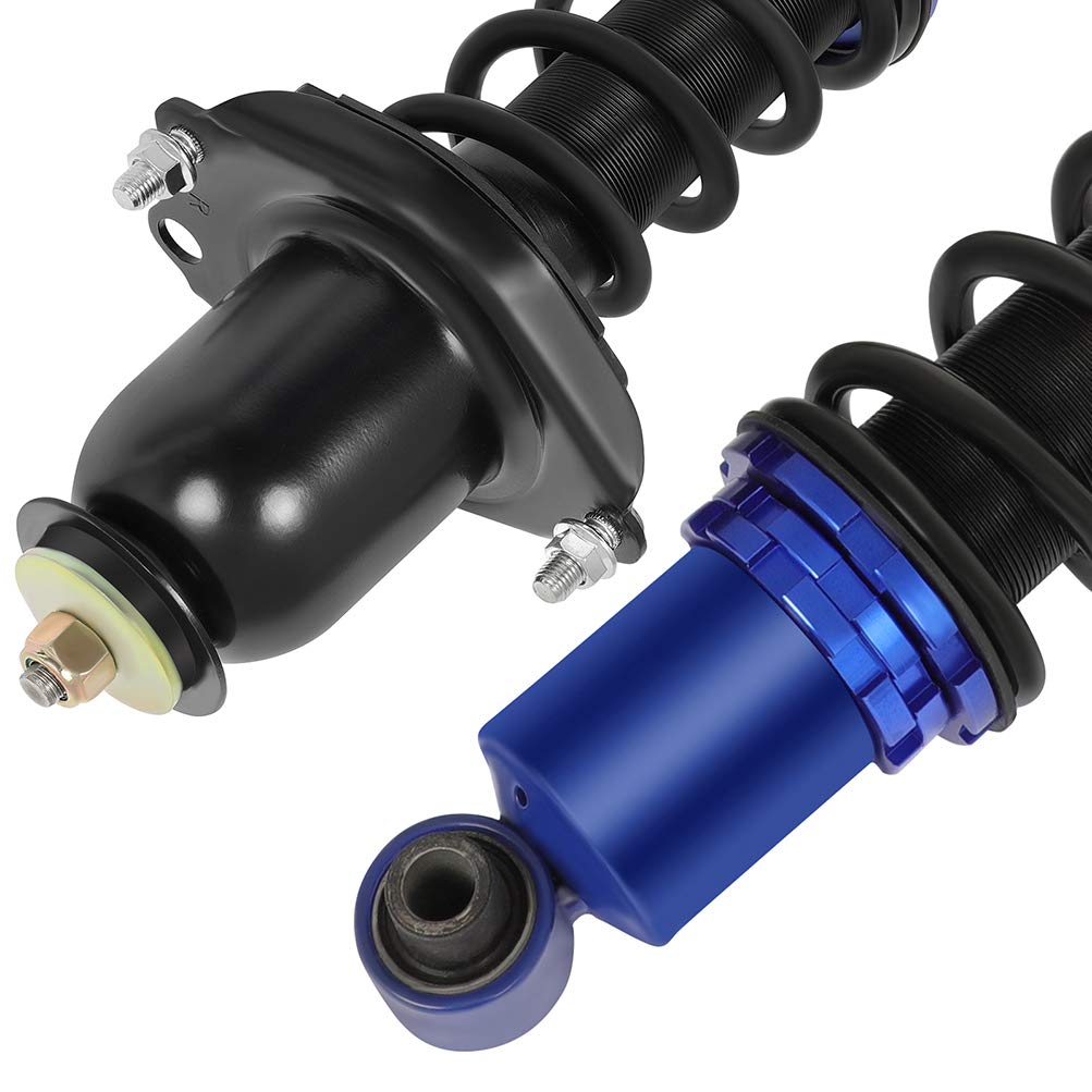High-Performance Complete Coilovers Struts Shocks Replacement Kit for 2000-2005 Toyota Celica - Blue | Enhanced Ride Comfort & Handling | Perfect for Street Racing & Daily Driving