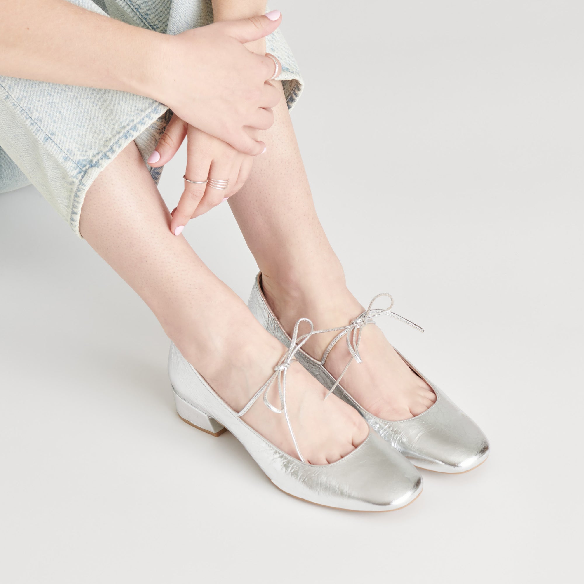 Ardien Silver Crinkle Patent High Heels - Elegant Women's Dress Shoes for Parties, Weddings & Special Occasions