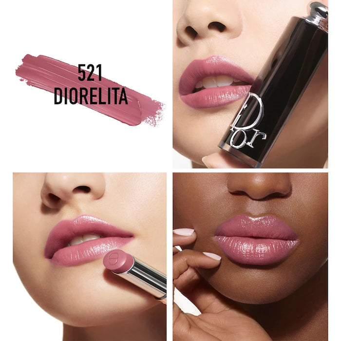 Dior Addict Shine Lipstick - Hydrating, High-Shine Lip Color for Women | Perfect for Everyday Wear, Date Night & Special Occasions